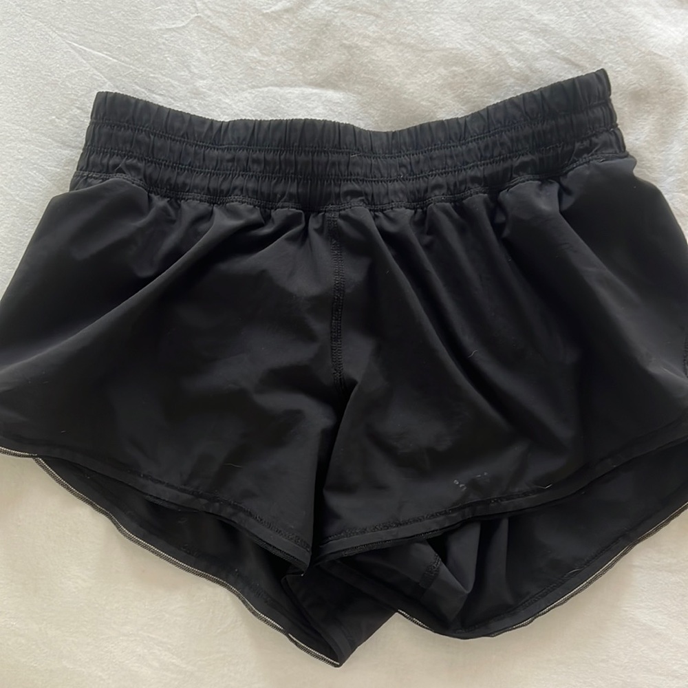 Black Lululemon Shorts- size 4